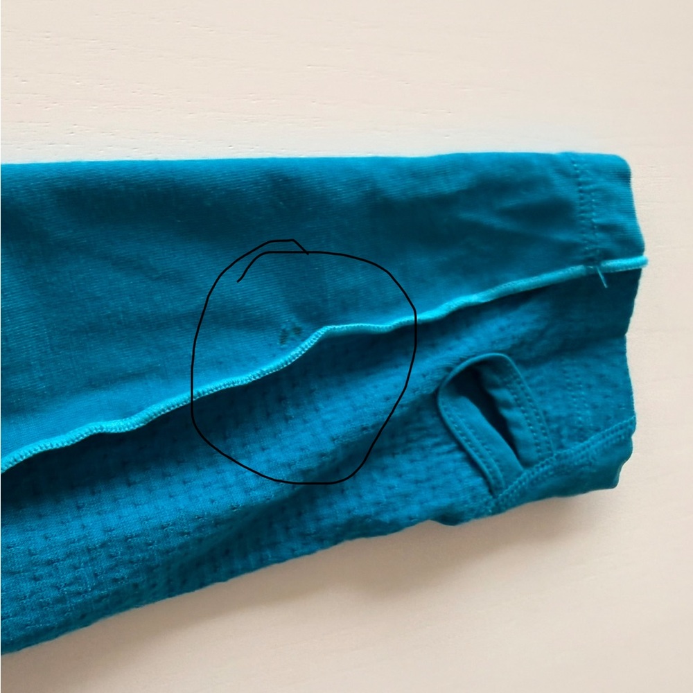 Icebreaker Women's S Teal Blue 1/2 Zip Performance Top - Picture 4 of 4